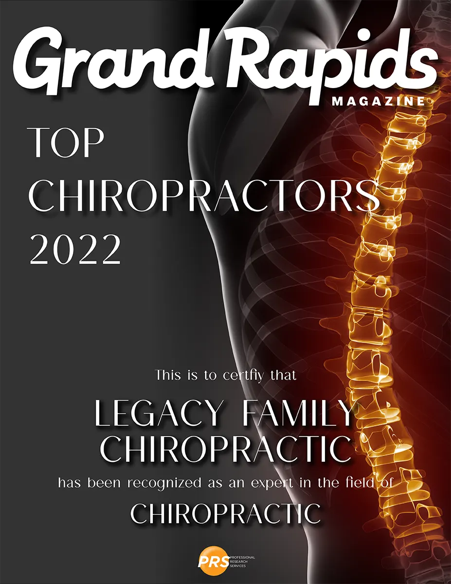 Chiropractor Award 2022 Grand Rapids MI