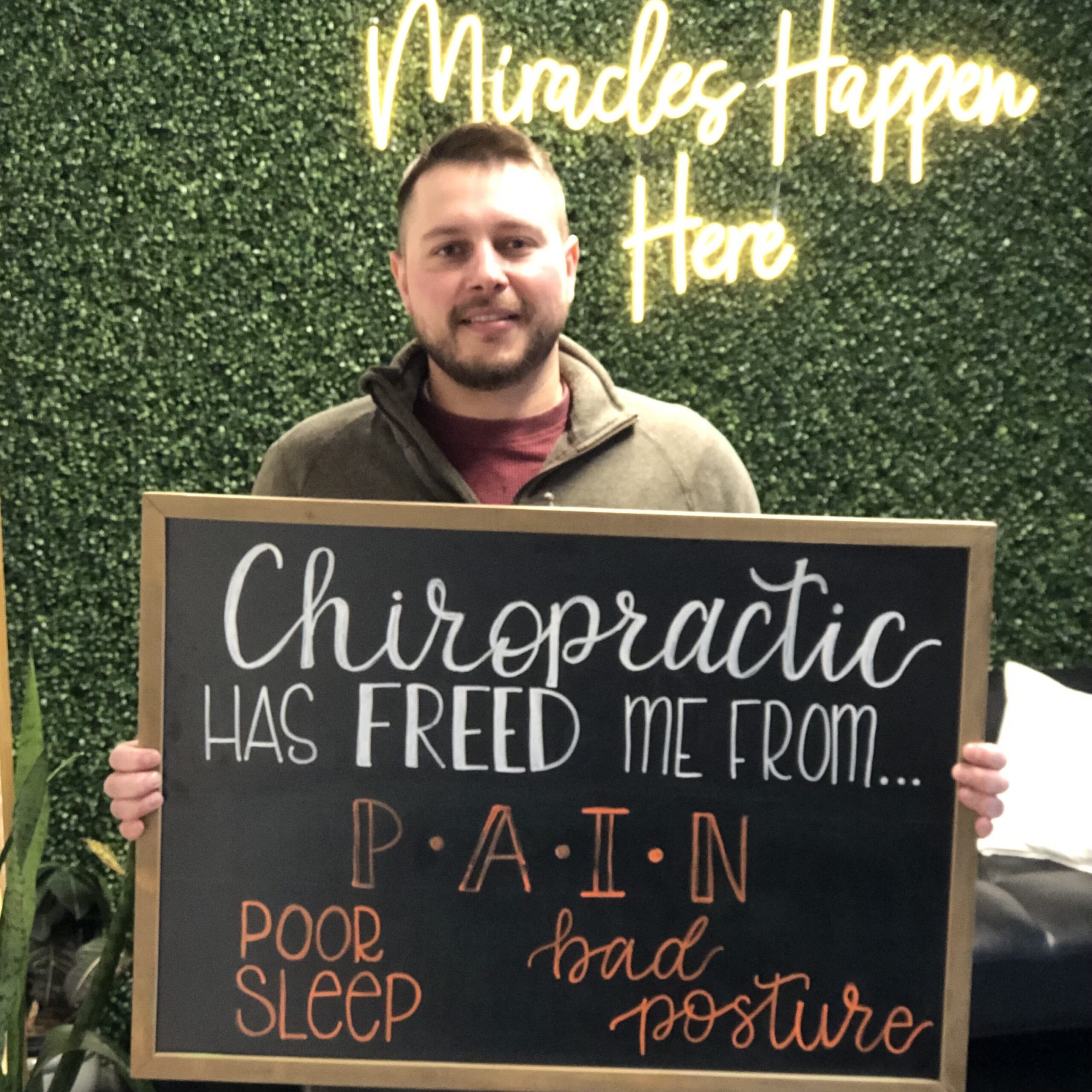 Legacy patient reporting freedom from pain